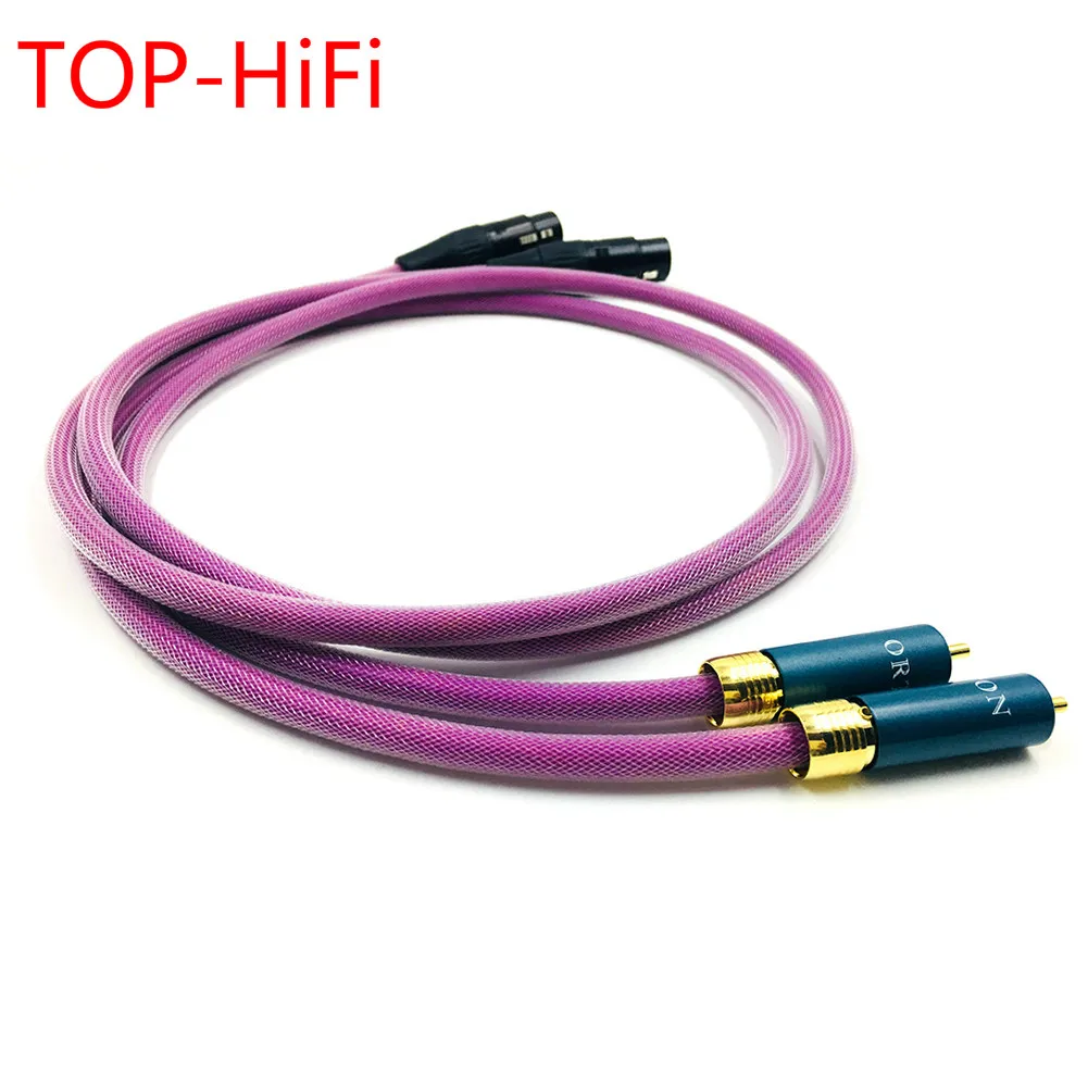 TOP-HiFi Cặp Ortfon 2RCA Nam Để 2XLR Dây Cáp XLR Cân Bằng Tham Khảo Liên Thông Cáp Âm Thanh XLO HTP1 dây Cáp