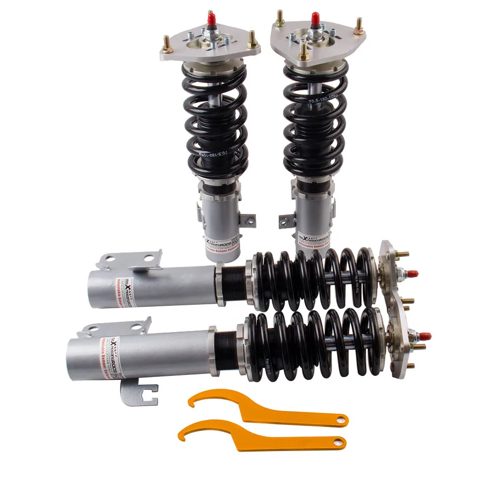 24 Ways Adjustable Damper Coilovers Suspension for SUBARU WRX GC8 1993-2001 Coilover Spring Struts