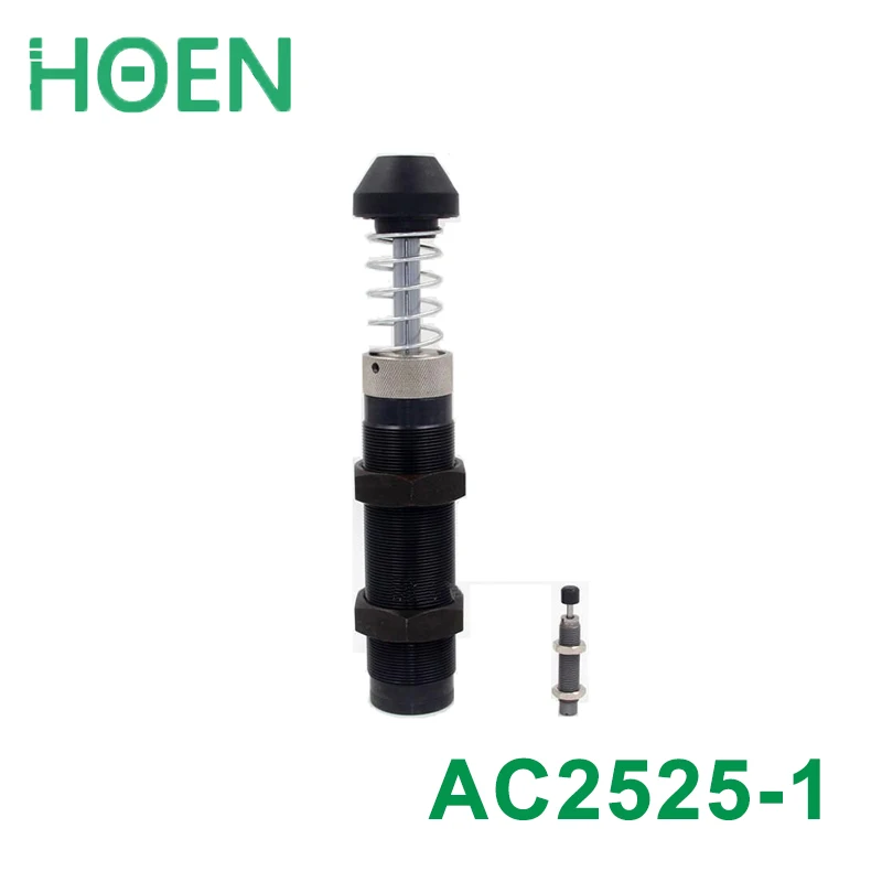 AC2525-1 Pneumatic Cylinder Shock Absorber AC 2525-1 High speed AC series OD thread size 25mm stroke 25mm Specifications M25*1.5