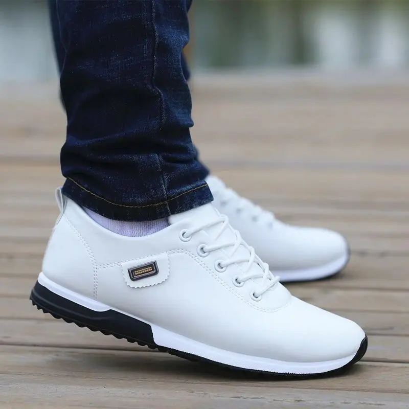 Men Shoes Business Casual Shoes for Male PU Leather Shoes 2019 Sneakers Men Fashion Loafers Walking Footwear Zapatos De Hombre