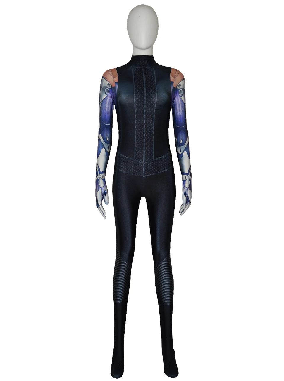 Alita donna Costume Cosplay stampa 3D Spandex Costume donna tuta Costume di Halloween Zentai tuta donna tuta