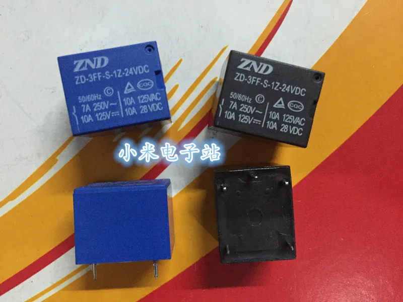 

ZD-3FF-S-1Z-24VDC Zhende relay ZND 5 feet T73 4123 SRD-24VDC-SL-C