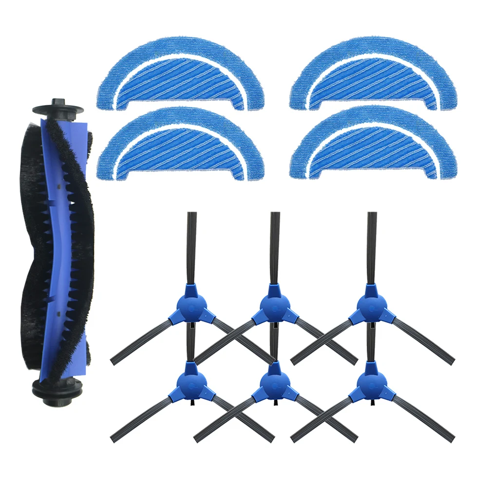 Mop ผ้าแปรงด้านข้าง HEPA Filter สำหรับ Cecotec Conga Excellence 1090หุ่นยนต์เครื่องดูดฝุ่นชุดอุปกรณ์เปลี่ยนอุปกรณ์หุ่นยนต์