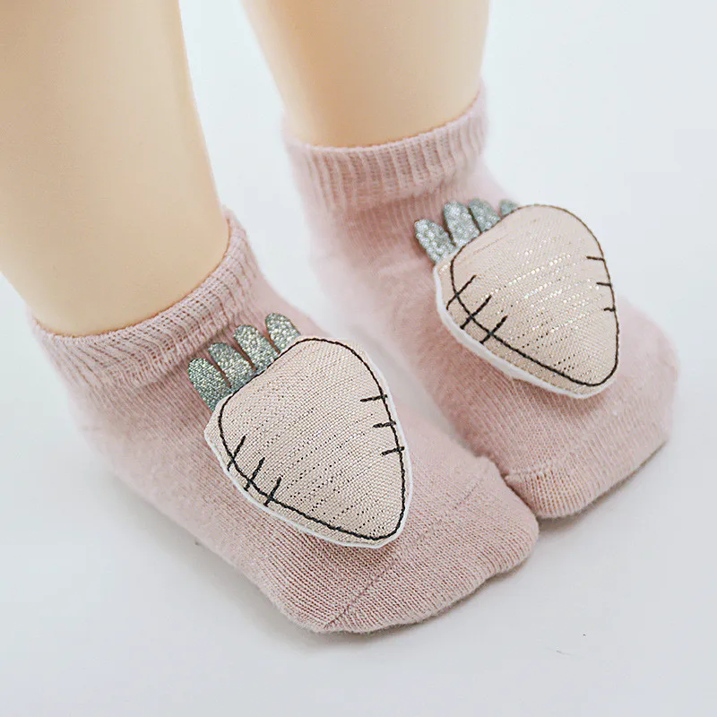 Baby Socks Newborn Anti Slip 3D Cartoon Cute Baby Socks for Girls Spring Toddler Cotton Baby Boys Floor Socks 2024 New Arrival