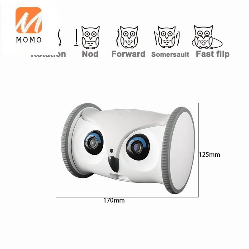 Electronic dog cat Owl Robot toy automatic interactive smart  Intelligent pet cat dog toys for pets