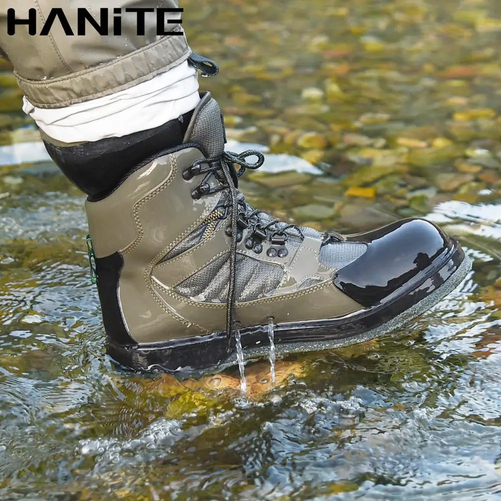 NeyGu Men Breathable Fishing Boots Wading Shoes for Waders Hunting Boots Fishing Shoes Dry Quickly