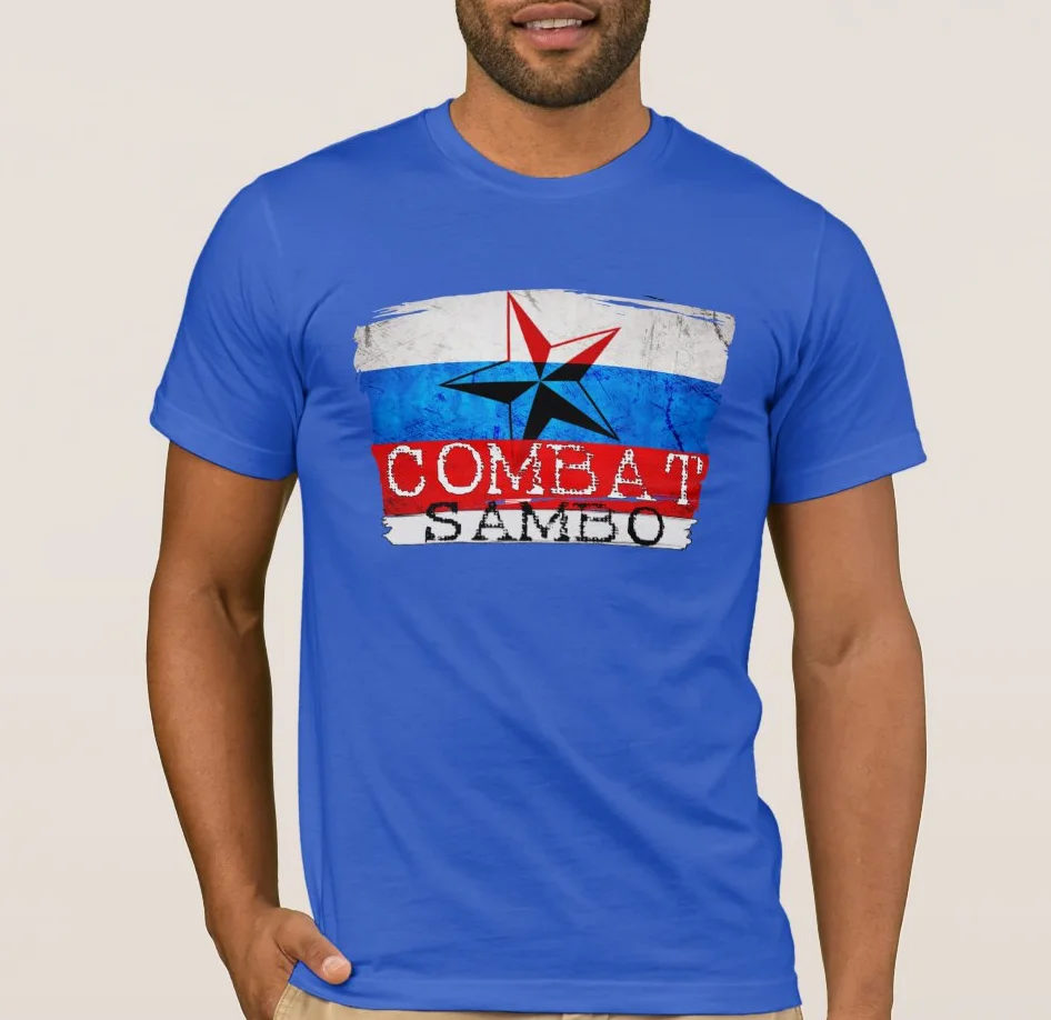 Combat Sambo Men\'s T Shirt Russian Sambo