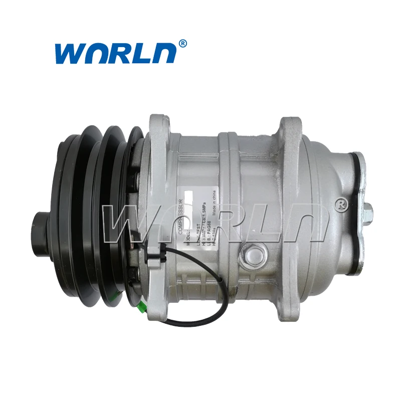 12V Ac Universal Compressor For Truck TM08 12V 2PK Air Conditioners