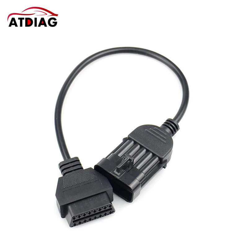 

Лидер продаж для Opel мужской OBD OBD2 10-контактный на 16-контактный разъем OBDII 10-контактный на 16-контактный диагностический кабель OBDII