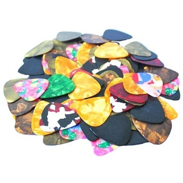 10/20 Pcs New Acoustic Picks 0.46mm 0.71mm 0.96mm Plectrum Celluloid Electric Smooth Guitar Pick Accessories Pua De Guitarra