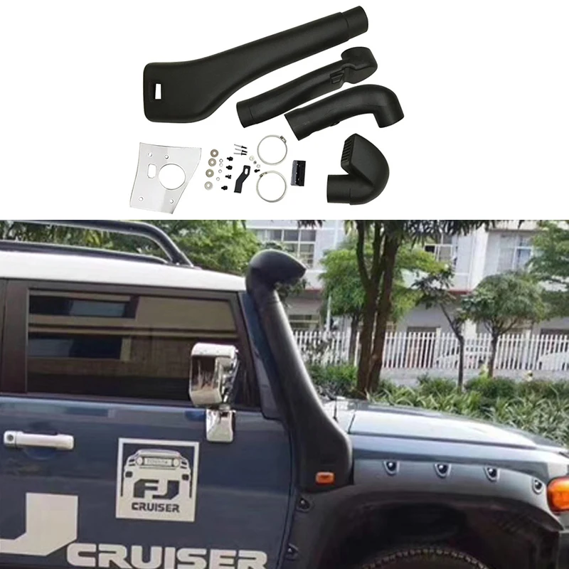 1 Set Offroad Car Snorkel Kits Fit For Toyota FJ cruiser 2007-2021 ABS Matte Black Auto Air Intake Kits