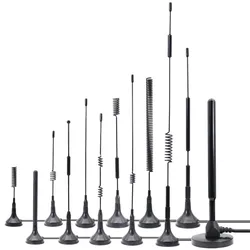 Taidacent Outdoor 315mhz 433mhz 470mhz Long Range Lora Module Lorawan Antennas 3/5DBI Omnidirectional Suction Cup Mount Antenna