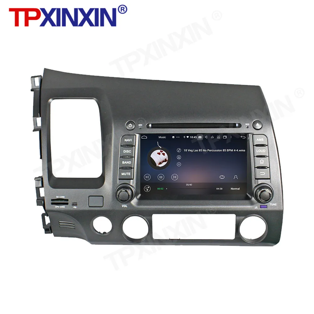 For Honda CIVIC 2006 - 2011 Android Car Radio 2 Din Stereo Receiver Autoradio Multimedia Player GPS Navi Head Unit Screen