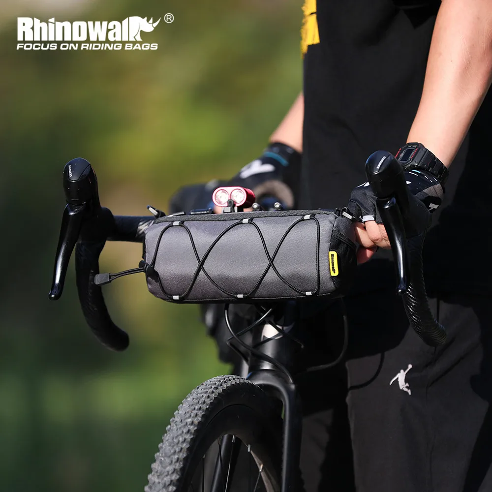 Rhinowalk Bike Front Tube Bag Bicycle Handlebar Basket Pack Cycling Frame Pannier Bicycle Accessories Commuter Messenger Bag