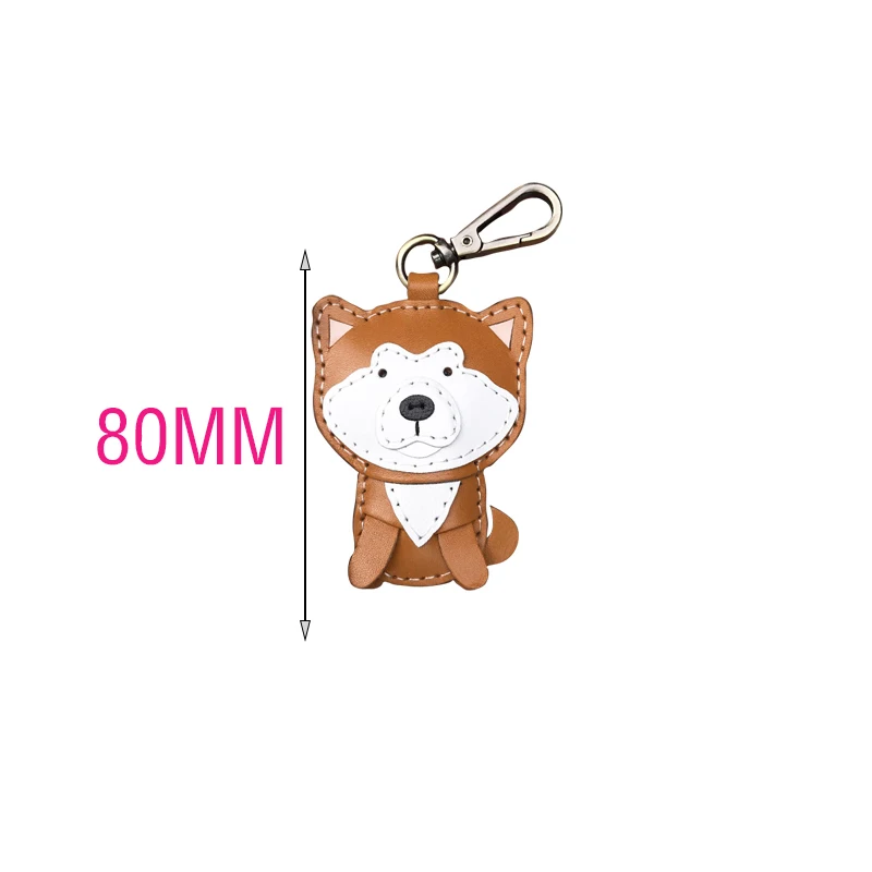 DIY leather craft dog design key ring hanging ornament die cutting knife mold metal hollowed punch tool 8cn