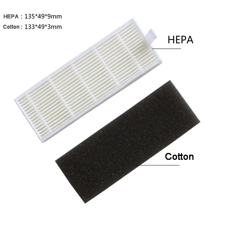 Roller Main Brush HEPA Filter Side Brushes for Ilife A6 A8  620 X623 Vacuum Robot Cleaner Parts Replacment Accessories