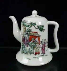 Китайская статуя ручной работы чайник в форме колокольчика