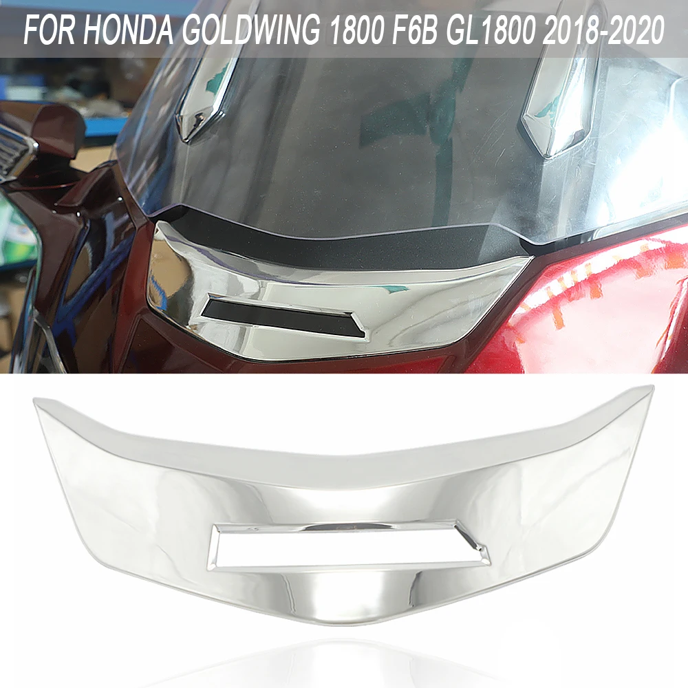 

For Honda Goldwing GL 1800 F6B GL1800 2018-2020 Motorcycle The accent chrome cover decoration of the front fairing