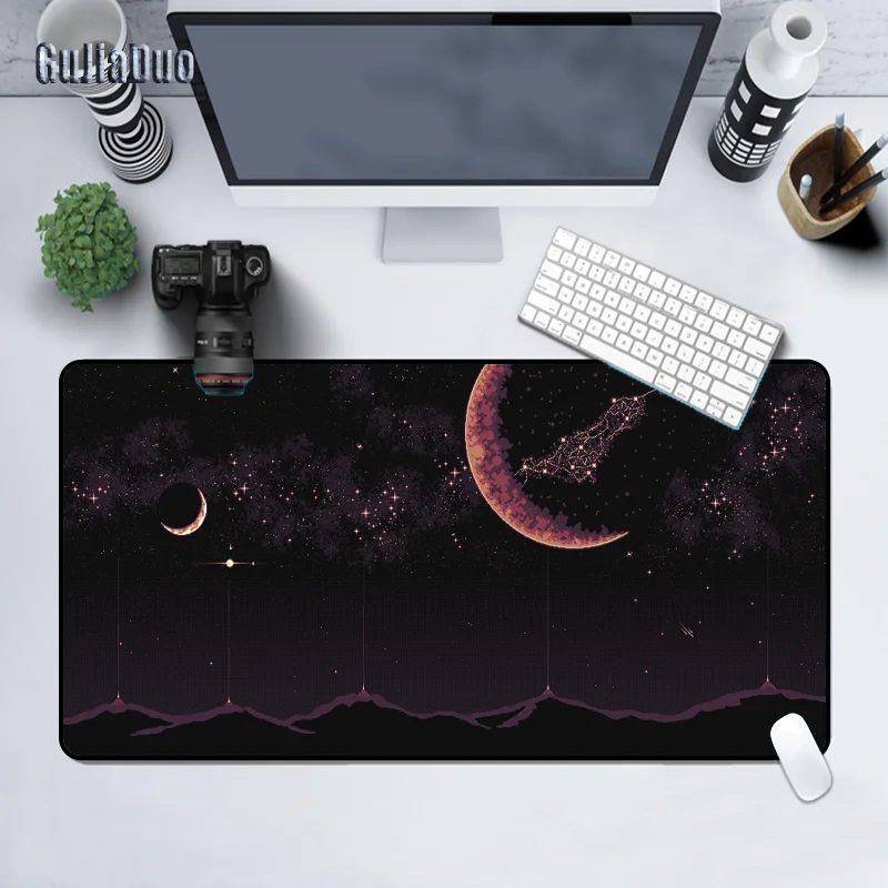 

GuJiaDuo Fantasy World Space Pattern Mouse Pad Computer and Office Pc Cushion Desk Mat Gaming Accessories XL Art Mousepad Carpet