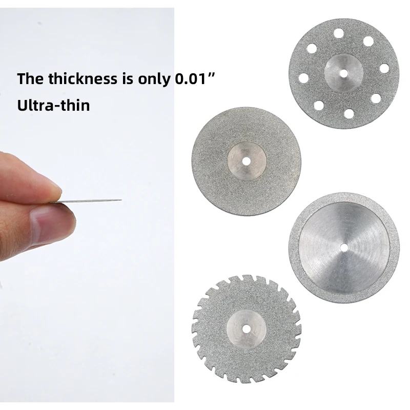 Dental Polishing Discs Double Sided Cutting Diamond Disc Gross Reduction Contouring Mandrel Stripes Needle Holder  Materials