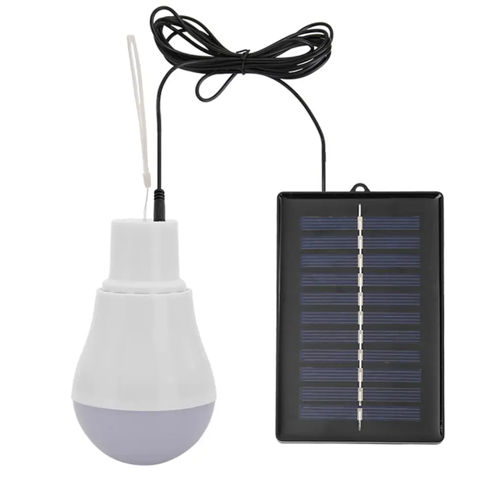 5V 15W 300LM Solar Power Outdoor Lamp USB Rechargable Led Bulb Portable Solar Lamp Solar Power Light Spotlight