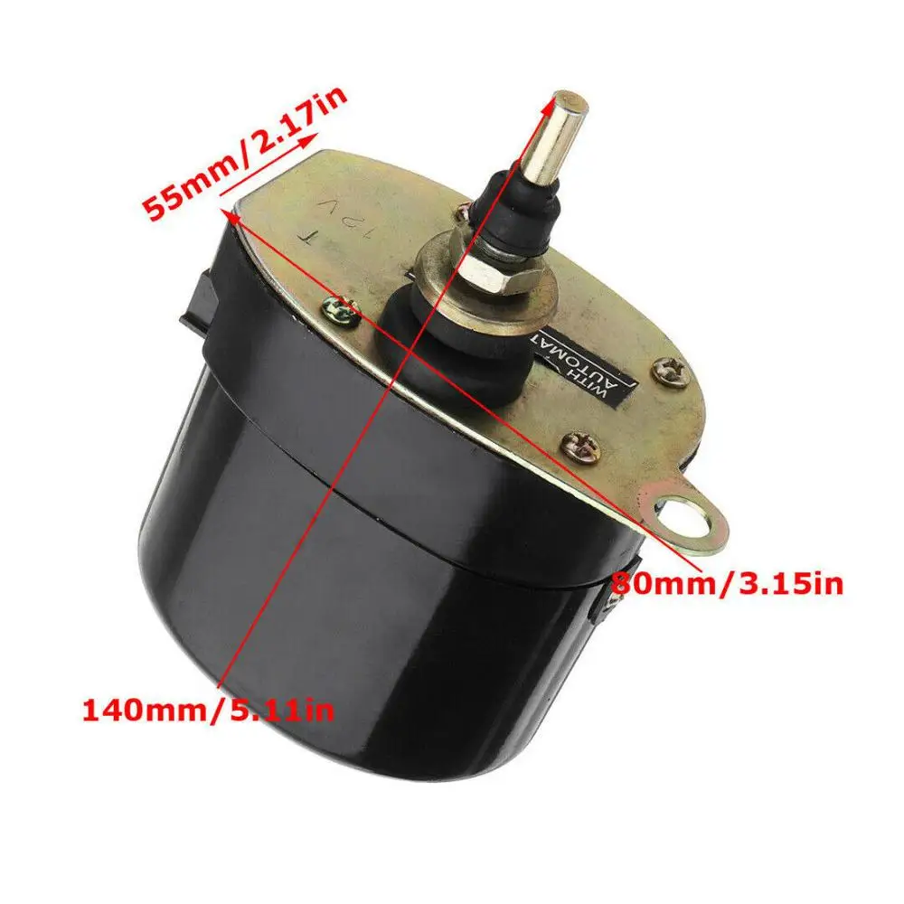 12V Universal Windscreen Wiper Motor With Arm and Blade for Caravana Boat 01287358-7731000001