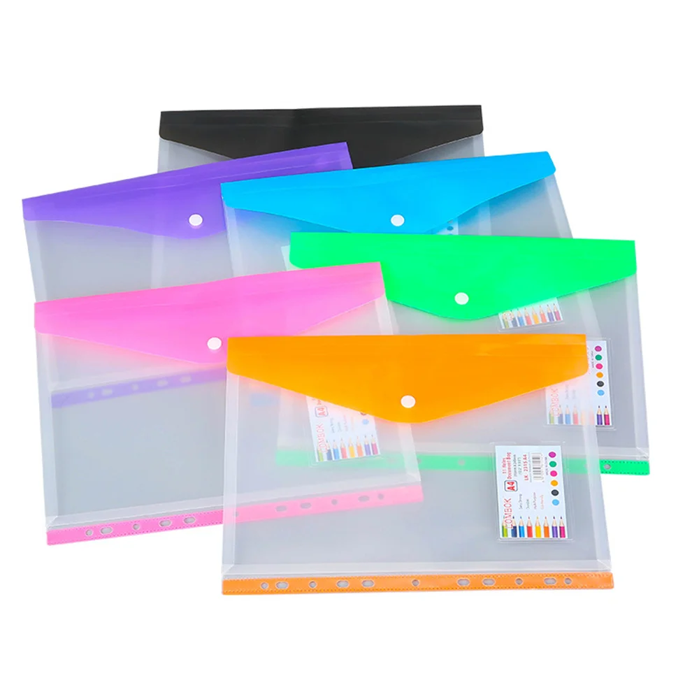 Plastic A4 File Folder for School/Office - usage example