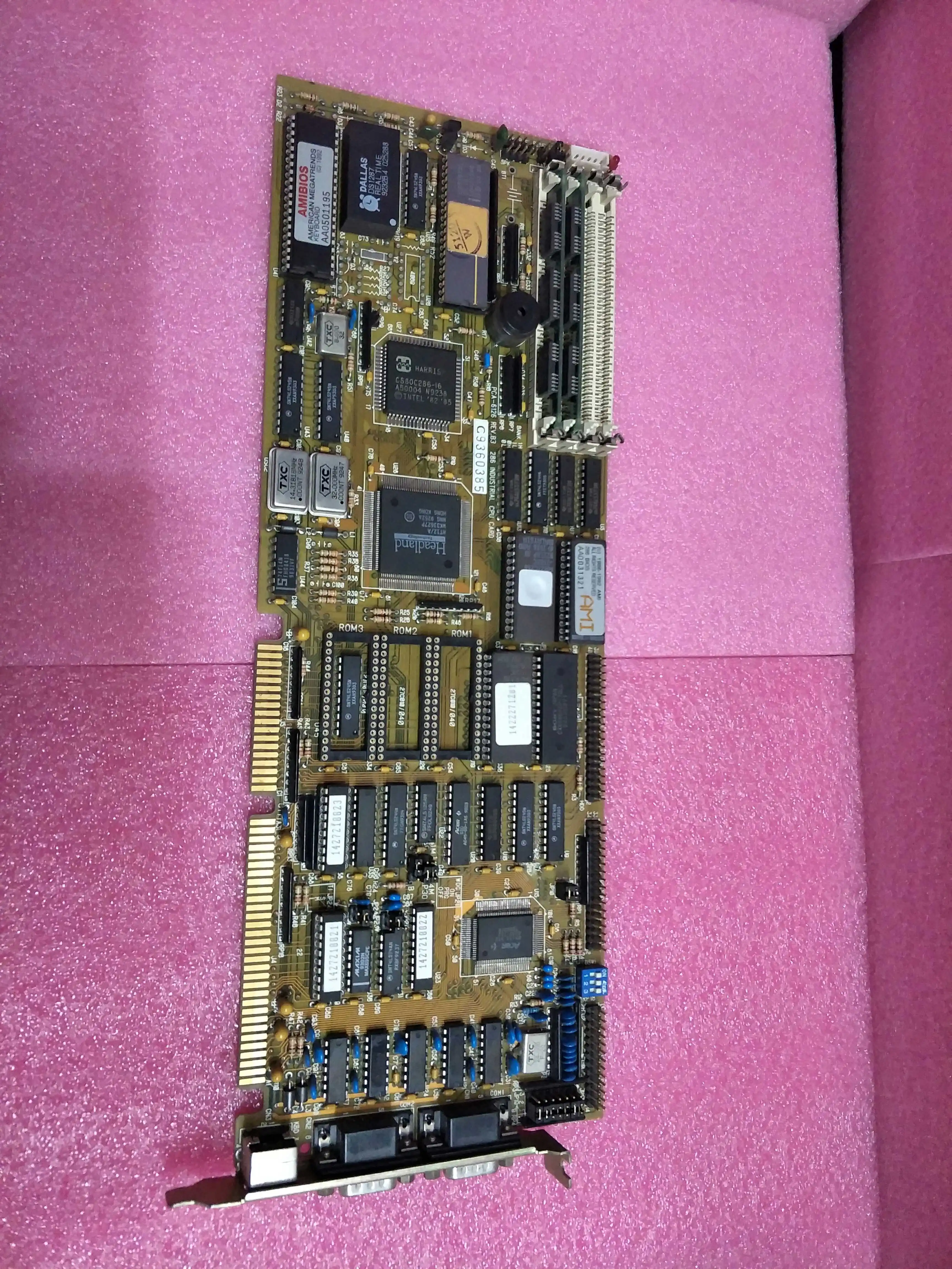 Original dismantling PCA-6126 REV B3 286 90% new PCA-6126 physical picture