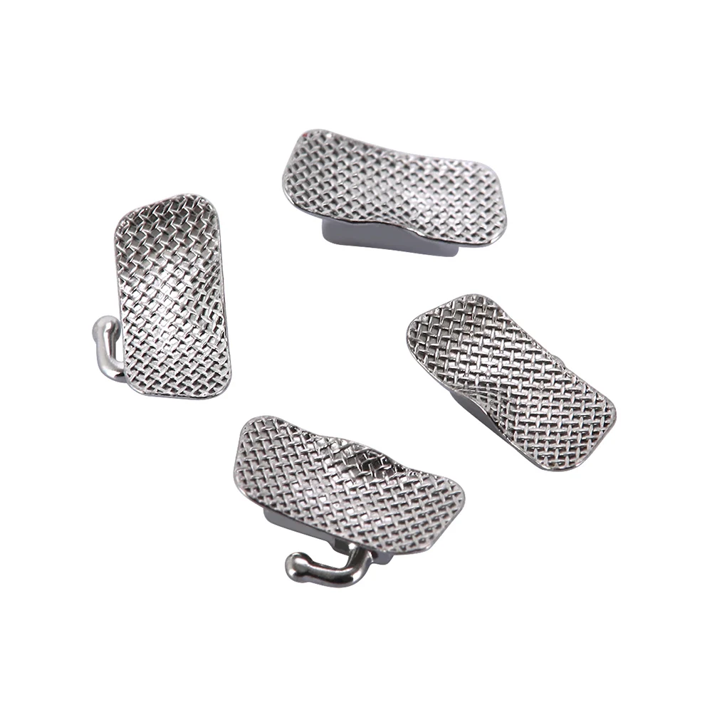 10 Packungen AZDENT Dental Kieferorthopädische Bukkalröhrchen 1./2. Molar Mesh Base Nicht umwandelbar Bondable Roth MBT Edgewise 0,022/0,018 – Detail 5