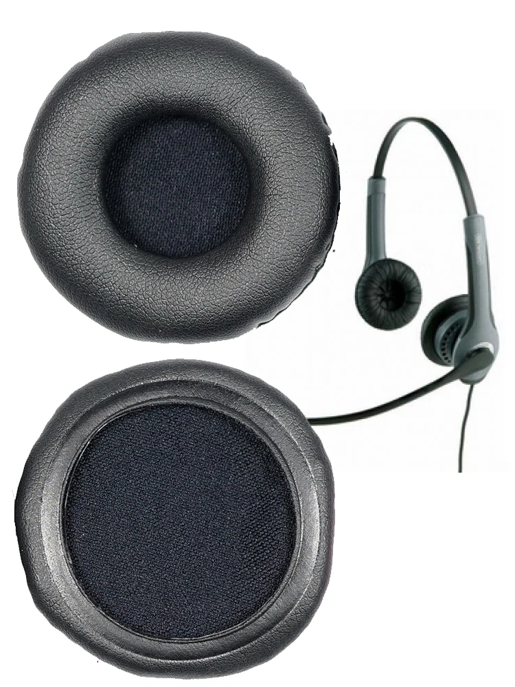 Replace Ear Pad Compatible with GN Netcom GN1200 GN1900 GN2000 GN2010 GN9300 GN9330 GN9350 GN2100 Jabra Telephone PC  Headset