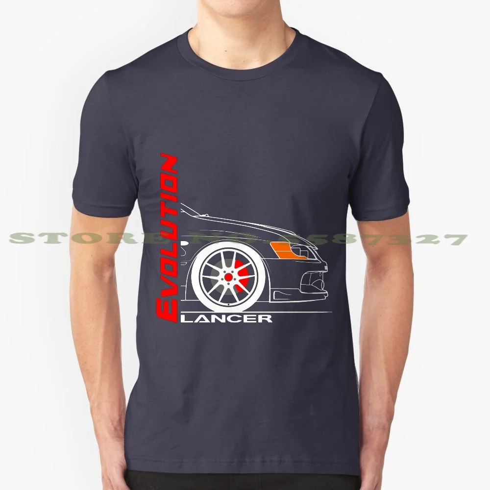 Lancer Evolution 100% Pure Cotton T-Shirt Lancer Evolution 3 X Viii Ejdm Legends Car Racing Ralliart Automotive