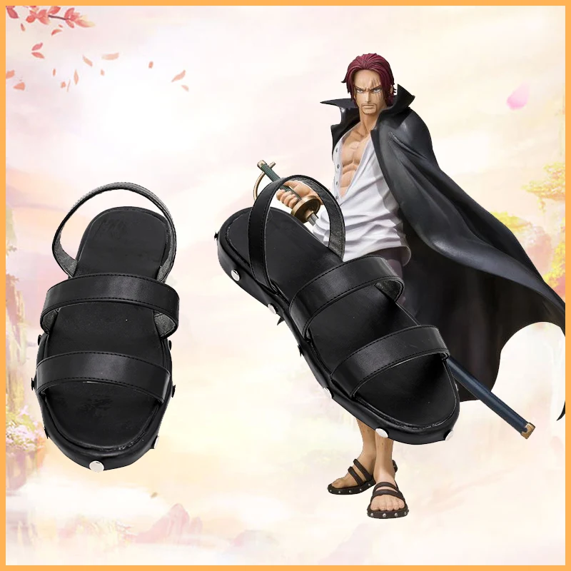 รองเท้าบูทคอสเพลย์อนิเมะ Shanks รองเท้า PU ของตกแต่งคอสเพลย์ฮาโลวีนงานตามสั่ง