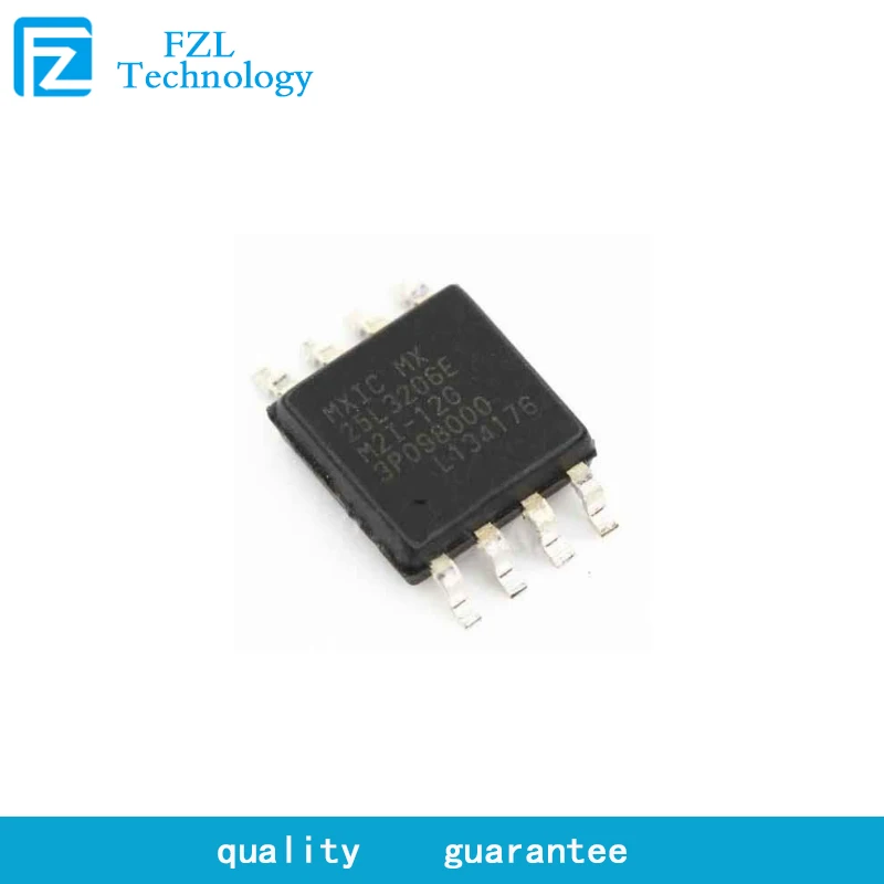 50pcs MX25L3206EM2I-12G Nor Flash Serial-Spi 3.3V 32M-Bit 32M/16M X 1/2-Bit 6Ns 8-Pin Sop