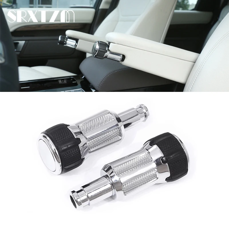 For Range Rover Zinc Alloy Seat SV Handrail Knob Head Decoration For Range Rover Sport Discovery 5 Auto Accessories 2PCS