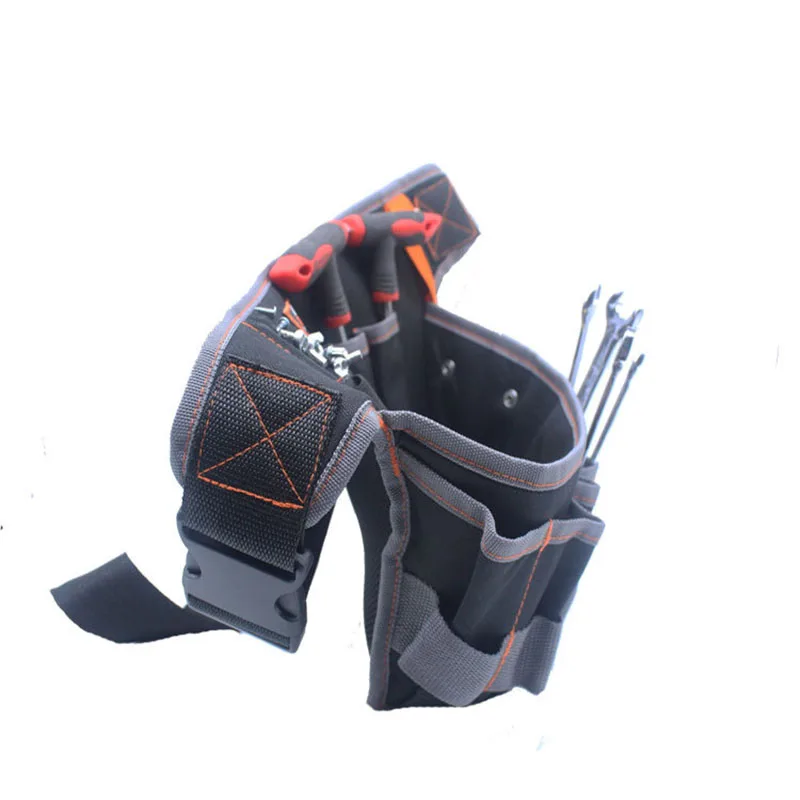 Multifunctional Magnetic Tool Belt Bag 600D Oxford Cloth Large-capacity High-altitude Working Tool Bag With 20Pcs Pockets