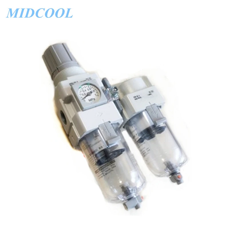 

Modular F.L. Units Air Combination Air Filter + Lubricator AC-B Series AC20D AC20D-02/02C/02E/02G/02CG-B