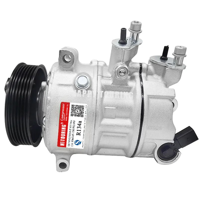 For VW golf ac compressor VW Golf Caddy Eos Jettas Passat Polo Tiguan Touran 1K0820803C 1K0820803G 1K0820803Q 1K0820859F 168675F