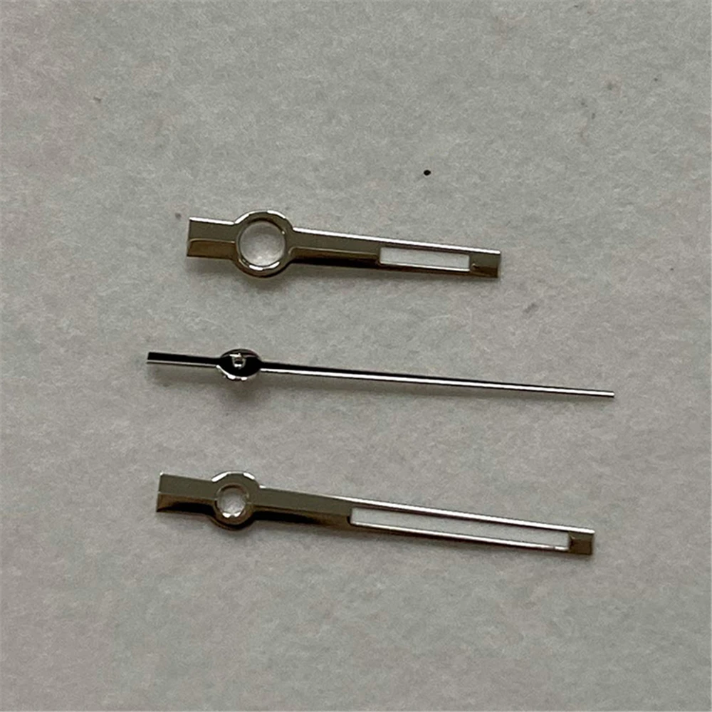 12.5MM Watch Hands for NH35/NH36 Automatic Mechanical Movement Watch Needles Pointer Accessories tandorio nh35 pt5000 diver men s watch 39mm pvd plated 200m water resist automatic movement dial sapphire crystal