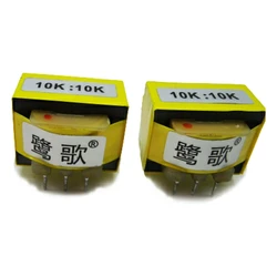 2PCS / 10K:10K Z11 xigangpian audio isolation transformer balanced and unbalanced audio conversion isolator