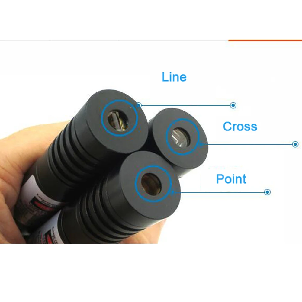 ClassI 670nm 0.4mw Red Point Laser Adjustable Point  Line Cross Laser Positioning Lamp Width Adjustable