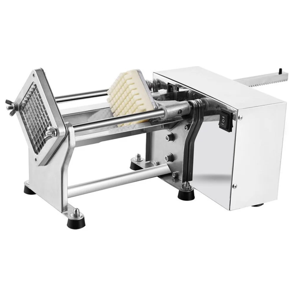 Máquina eléctrica para cortar patatas fritas, cortadora multifuncional de frutas y verduras para el hogar, Comercial