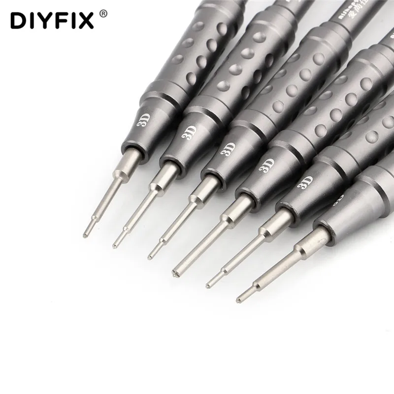 DIYFIX 3D Đa Chức Năng Chính Xác Bộ Tua Vít Cho Điện Thoại Bộ Công Cụ Sửa Chữa Sử Dụng Hàng Ngày Mông T2 Y0.6 Mở Đầu Tháo Lắp Bộ Ốc Vít