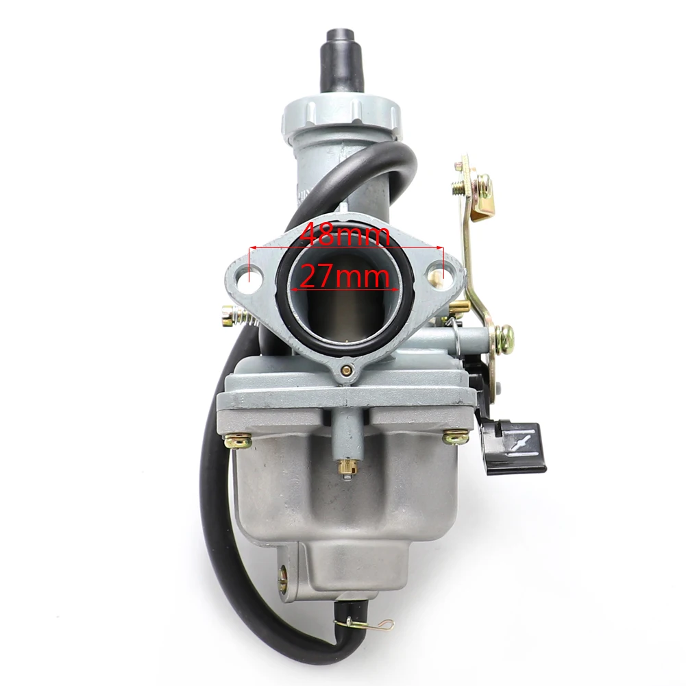 Motorcycle PZ27 27mm Carburetor Carb motorcycle pump accelerator Carburettor For CG CB 125 150 175 200cc 4 storke engine