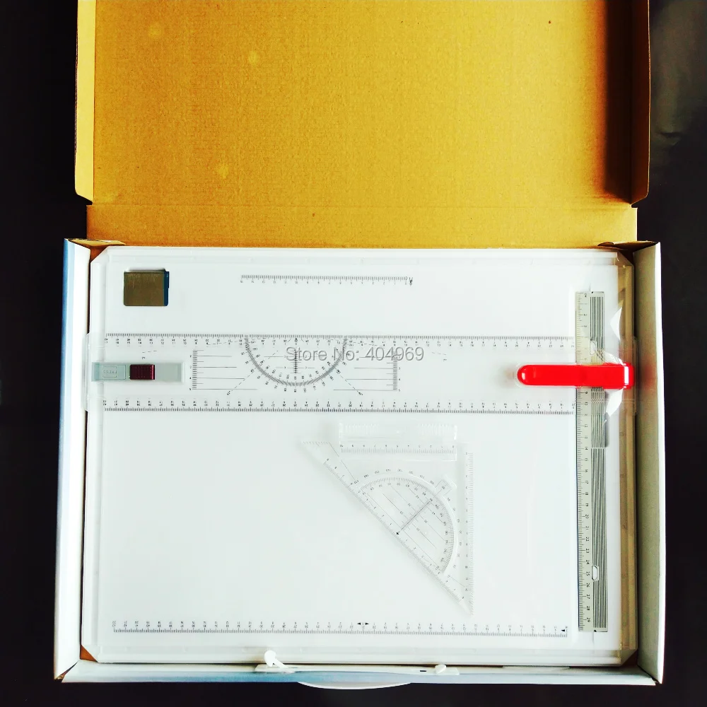 GPR002 tablero de dibujo a3 rojo