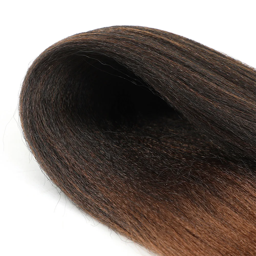Vorgestrecktes Flechthaar 16/20/22/26/30 Zoll Niedrigtemperatur-Faser Synthetische Haarverlängerungen für Jumbo Crochet Braids – Detail 17