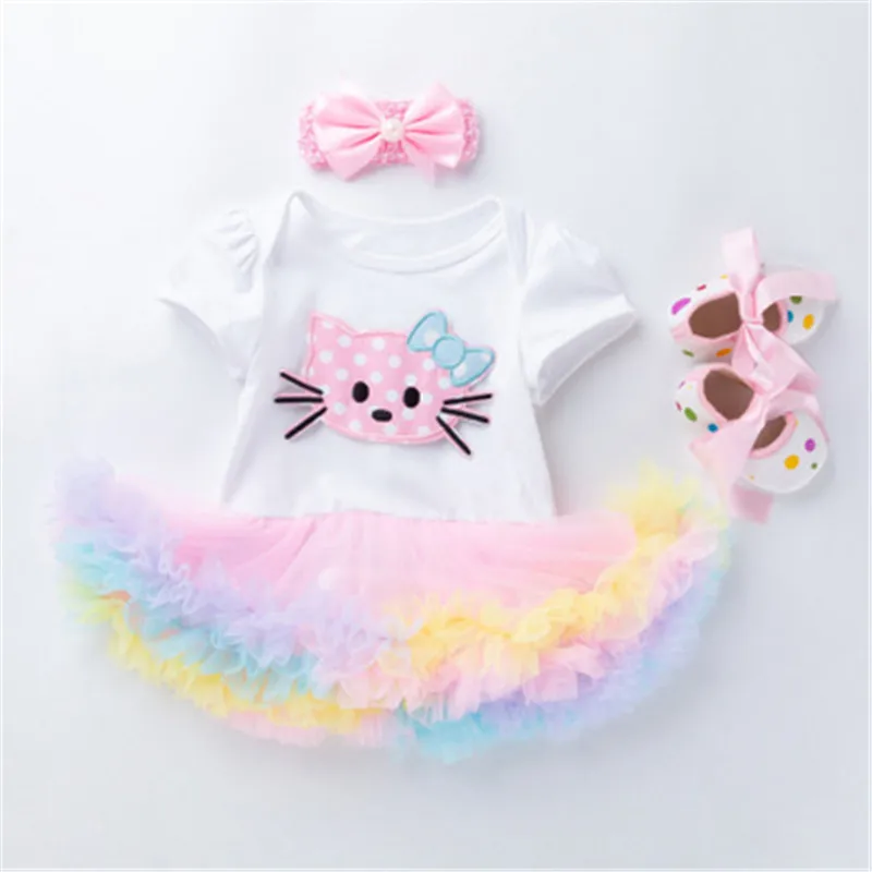 15 Different Styles 50-58cm Silicone Reborn Baby Doll Clothes Hot Sale Dolls Dress With Beautiful Hairband DIY Doll Accessories