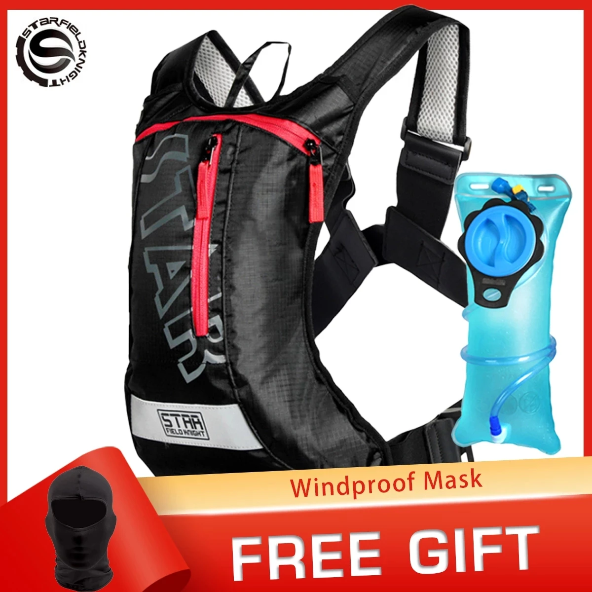 

Hiking Lightweight Running Backpack Cycling 2L Water Bag Hydrate Cross Country Bicycle Rucksack Mountaineering Sport Motorcycle