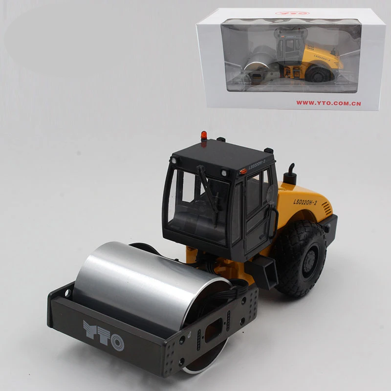 

Diecast 1:35 Scale YTO LSD220H-2 Roller Alloy Tractor Engineering Vehicle Model Collection Souvenir Ornaments Display