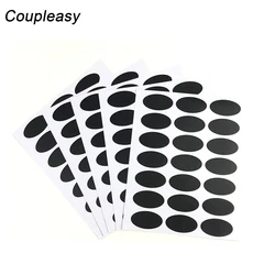 10 sheet 3 sizes Oval Shaped Sticker Erasable Chalkboard Sticker Craft Kitchen Jars Labels Chalkboard Sticker Black Board Label