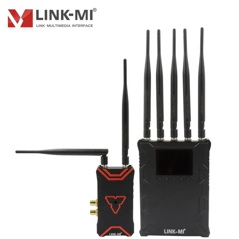 LINK-MI WS500 500M SDI Wireless Extender Transmitter and  Receiver 1080P Multicast support